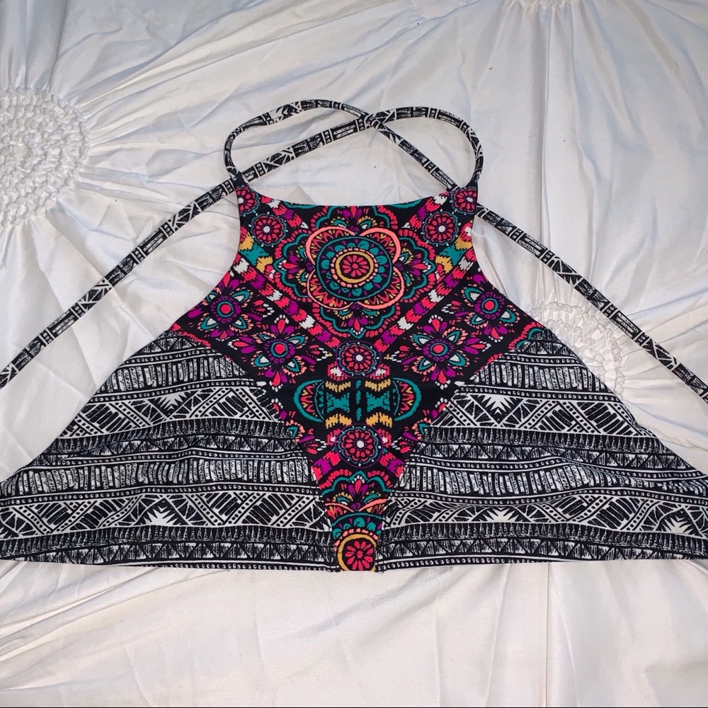 High Neck Bikini Top